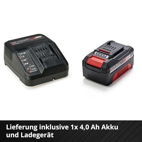 Einhell Akku-Rasenmäher GE-CM 18/33 Li Kit Power X-Change 18V, 33cm Schnittbreite, 4,0Ah Akku & Ladegerät