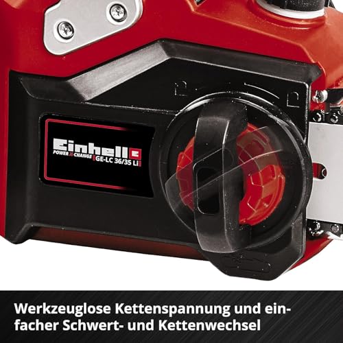 Einhell Professional Akku-Kettensäge GP-LC 36/35 Li-Solo 36V, 35cm Schwert, Brushless, ohne Akku