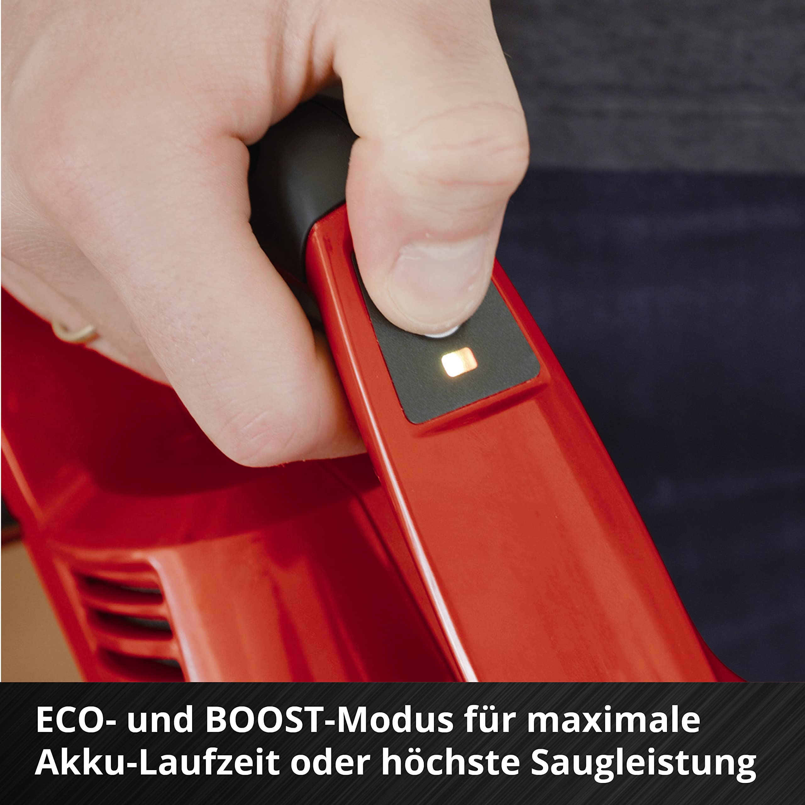 Einhell Akku-Stielstaubsauger TE-SV 18 Li-Solo Power X-Change 18V, beutellos, BOOST-Mode, ohne Akku