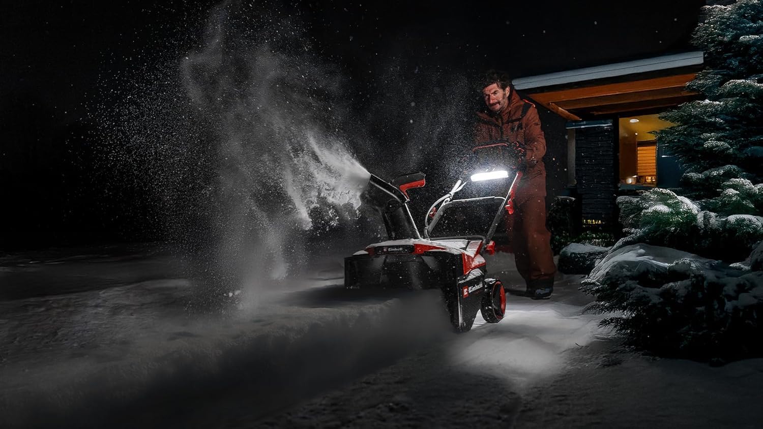 Einhell Professional Akku-Schneefräse GP-ST 36/53 Li E BL-Solo 36V Brushless, 53cm Arbeitsbreite, ohne Akku