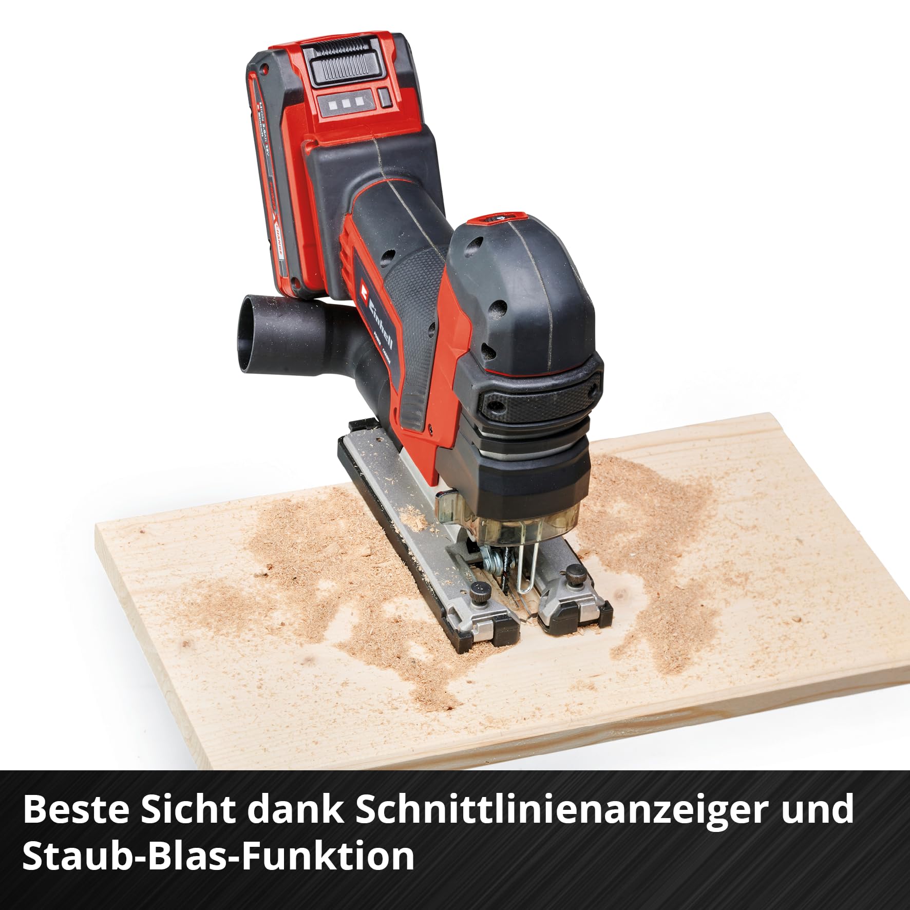 Einhell Professional Akku-Stichsäge TP-JST 18/135 Li BL 18V, 135mm Schnitt, Brushless, ohne Akku