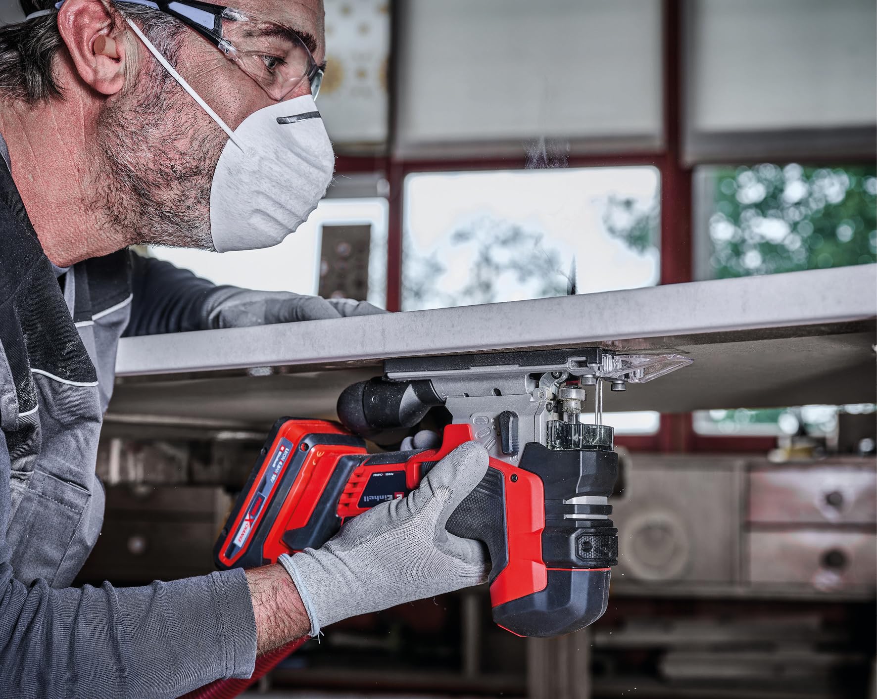 Einhell Professional Akku-Stichsäge TP-JST 18/135 Li BL 18V, 135mm Schnitt, Brushless, ohne Akku