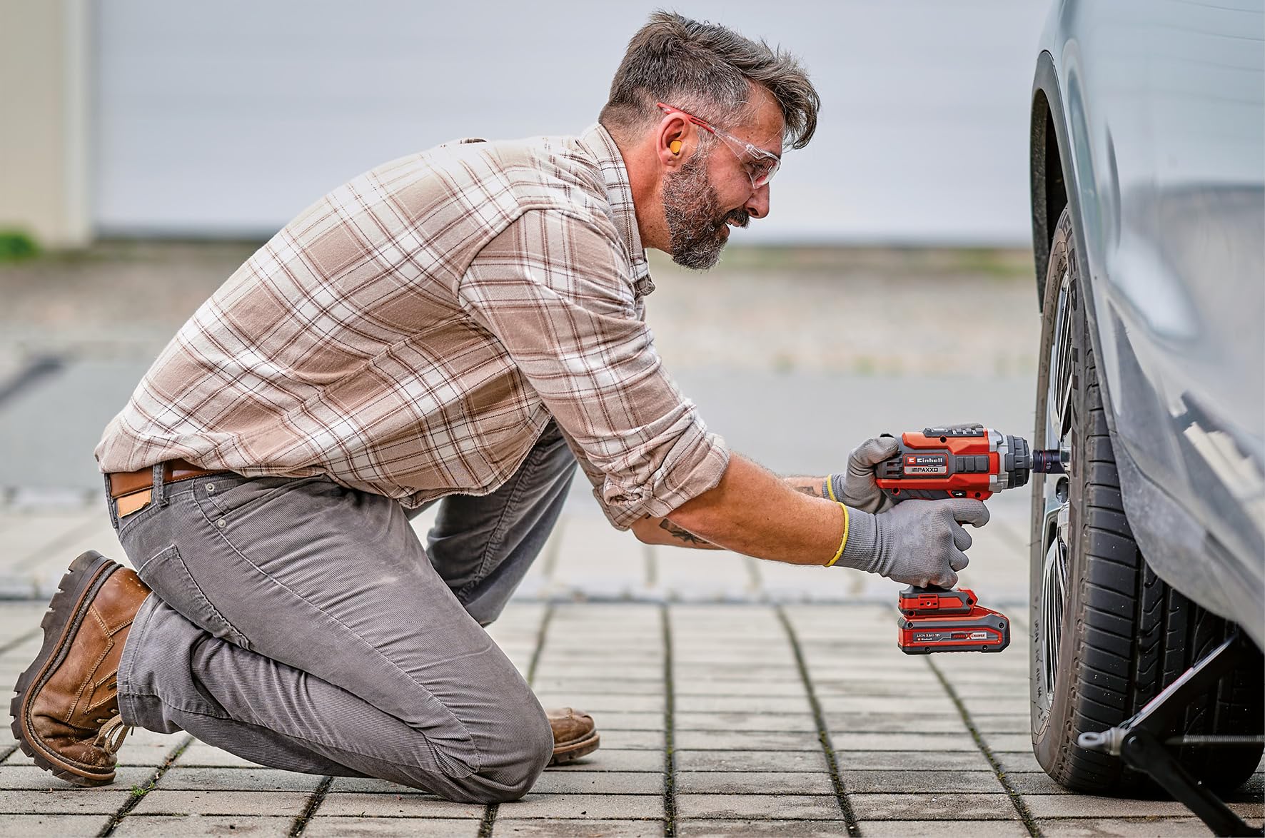 Einhell Professional Akku-Schlagschrauber IMPAXXO 18/450 Power X-Change 18V, 450Nm, ohne Akku