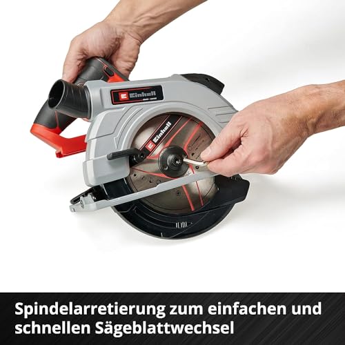 Einhell Professional Akku-Handkreissäge TP-CS 18/190 Li BL-Solo 18V, 190mm Sägeblatt, ohne Akku