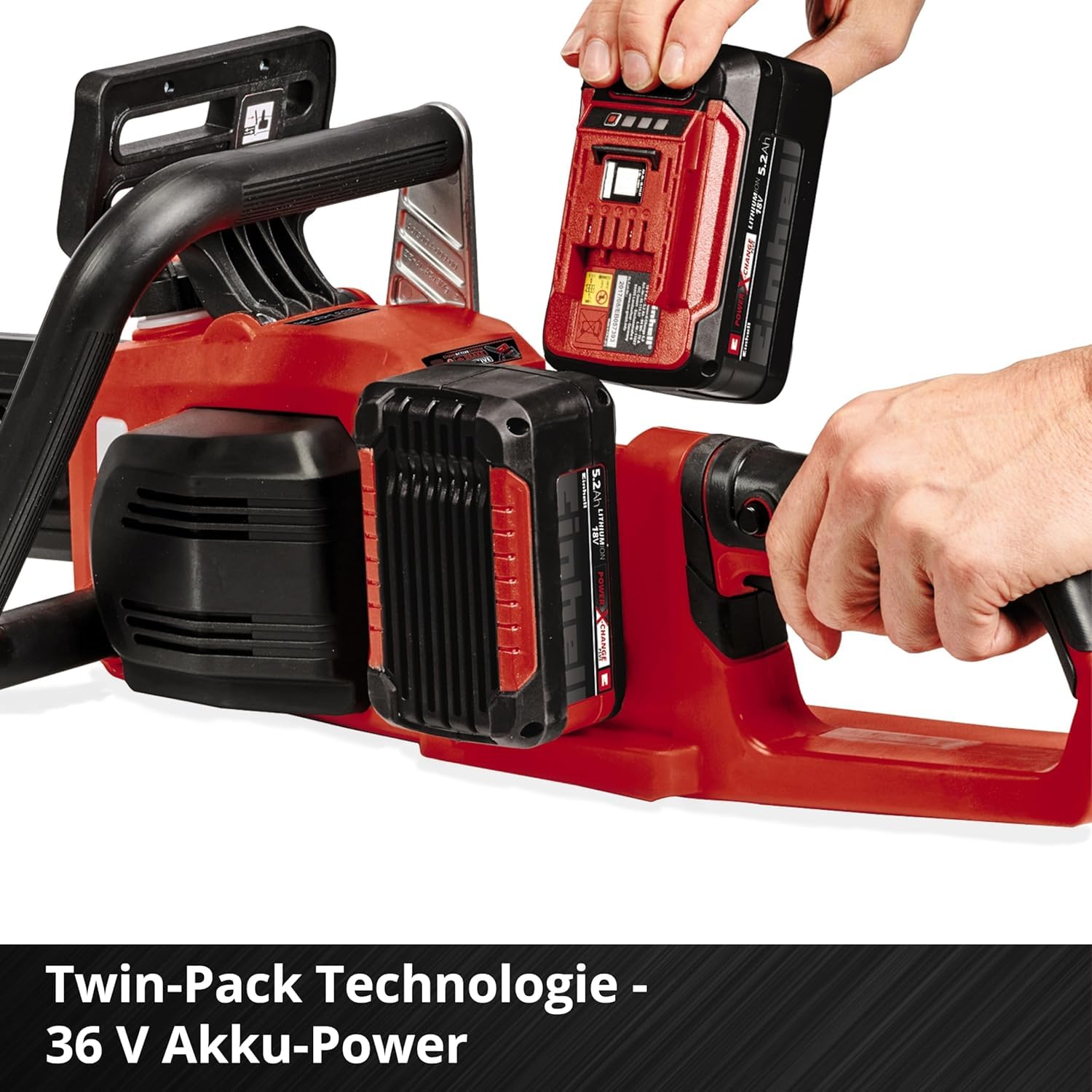 Einhell Professional Akku-Kettensäge GP-LC 36/35 Li-Solo 36V, 35cm Schwert, Brushless, ohne Akku