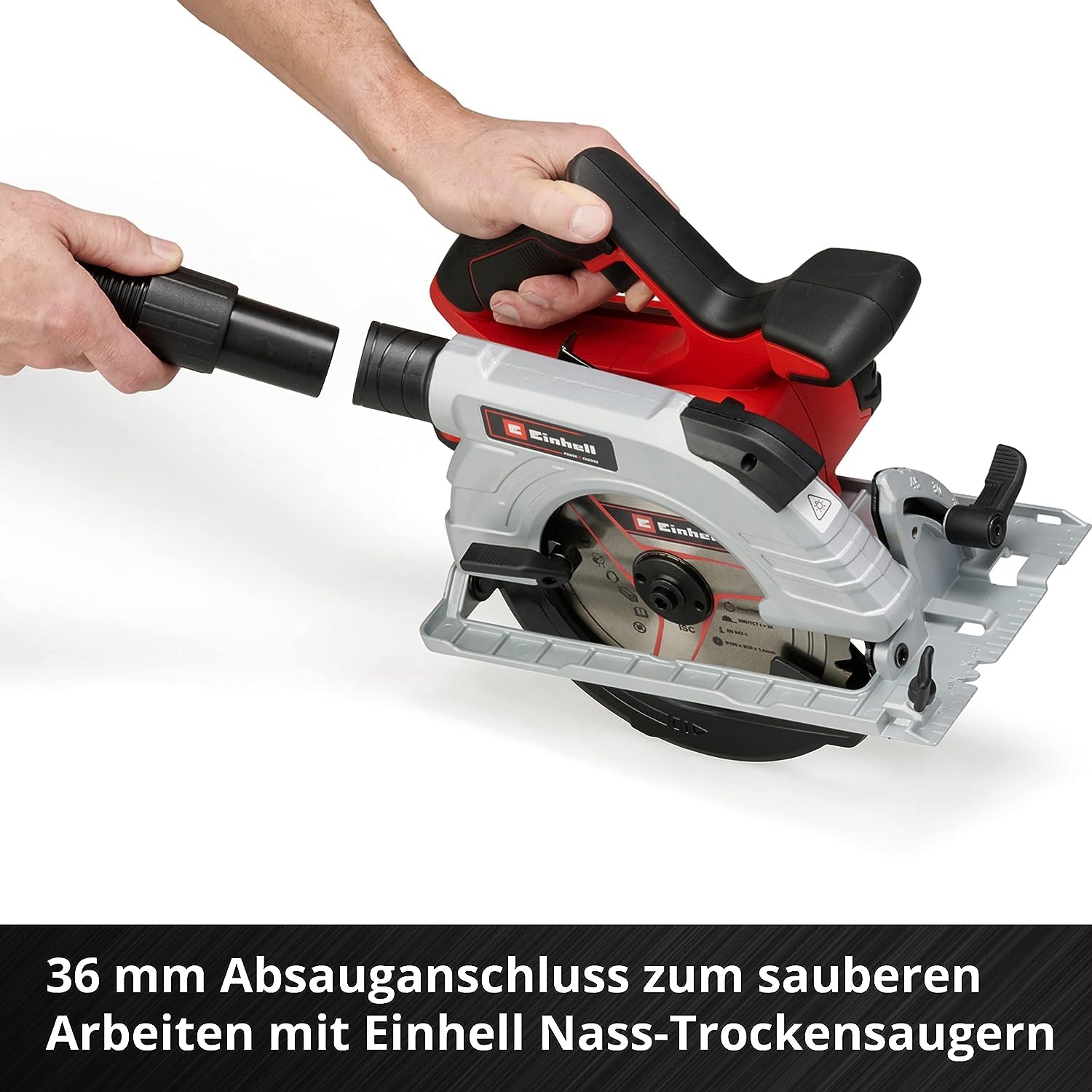 Einhell Professional Akku-Handkreissäge TP-CS 18/190 Li BL-Solo 18V, 190mm Sägeblatt, ohne Akku