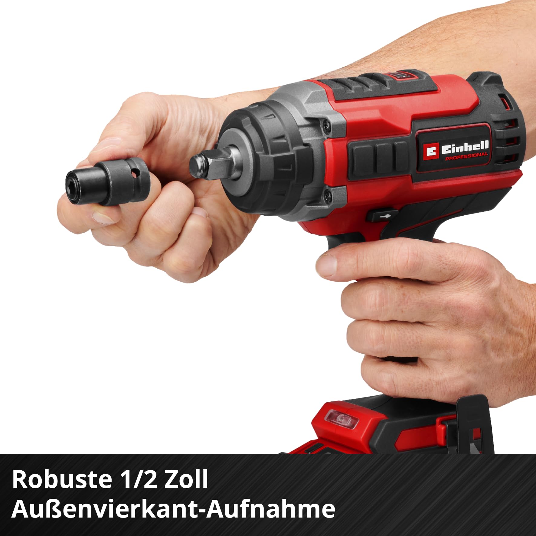 Einhell Professional Akku-Schlagschrauber IMPAXXO 18/450 Power X-Change 18V, 450Nm, ohne Akku