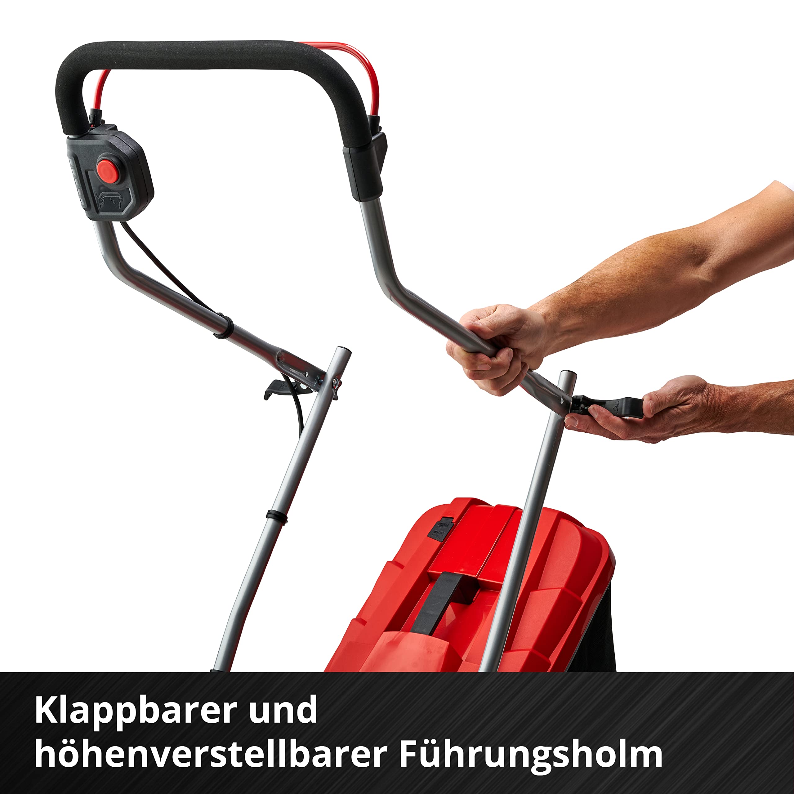 Einhell Akku-Rasenmäher GE-CM 18/33 Li Kit Power X-Change 18V, 33cm Schnittbreite, 4,0Ah Akku & Ladegerät
